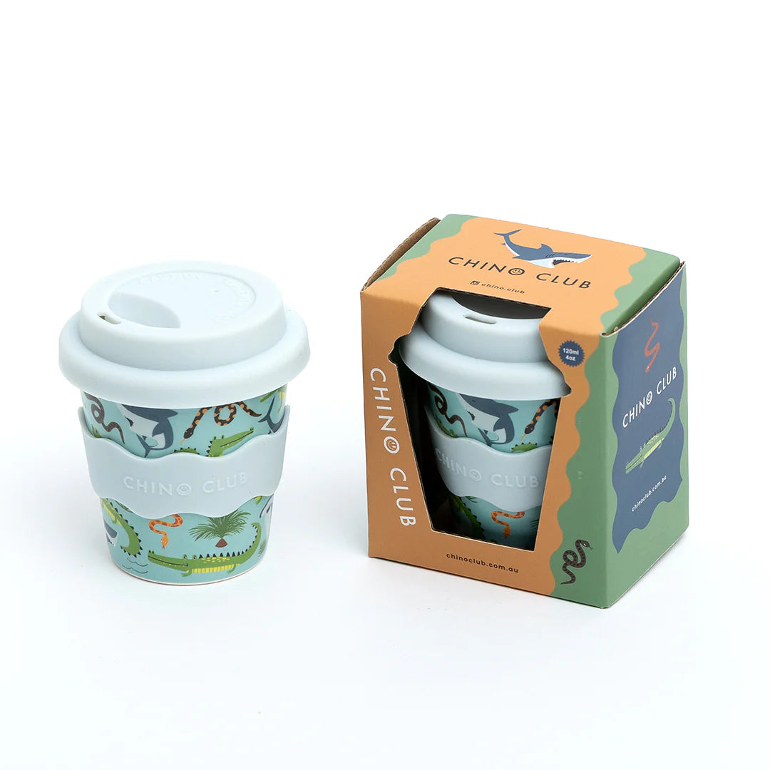 Baby 4oz Chino Cup - Deadly Animals