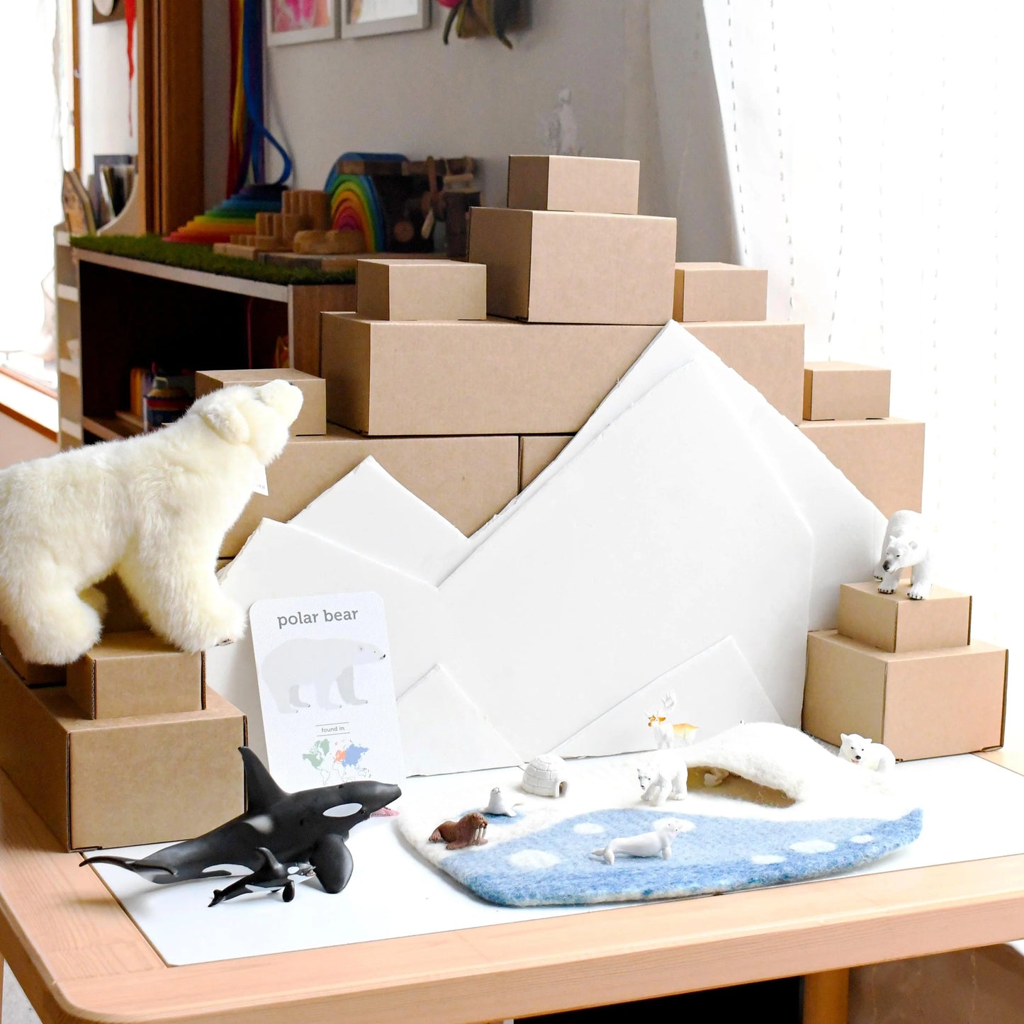 Small Arctic Play Mat Playscape