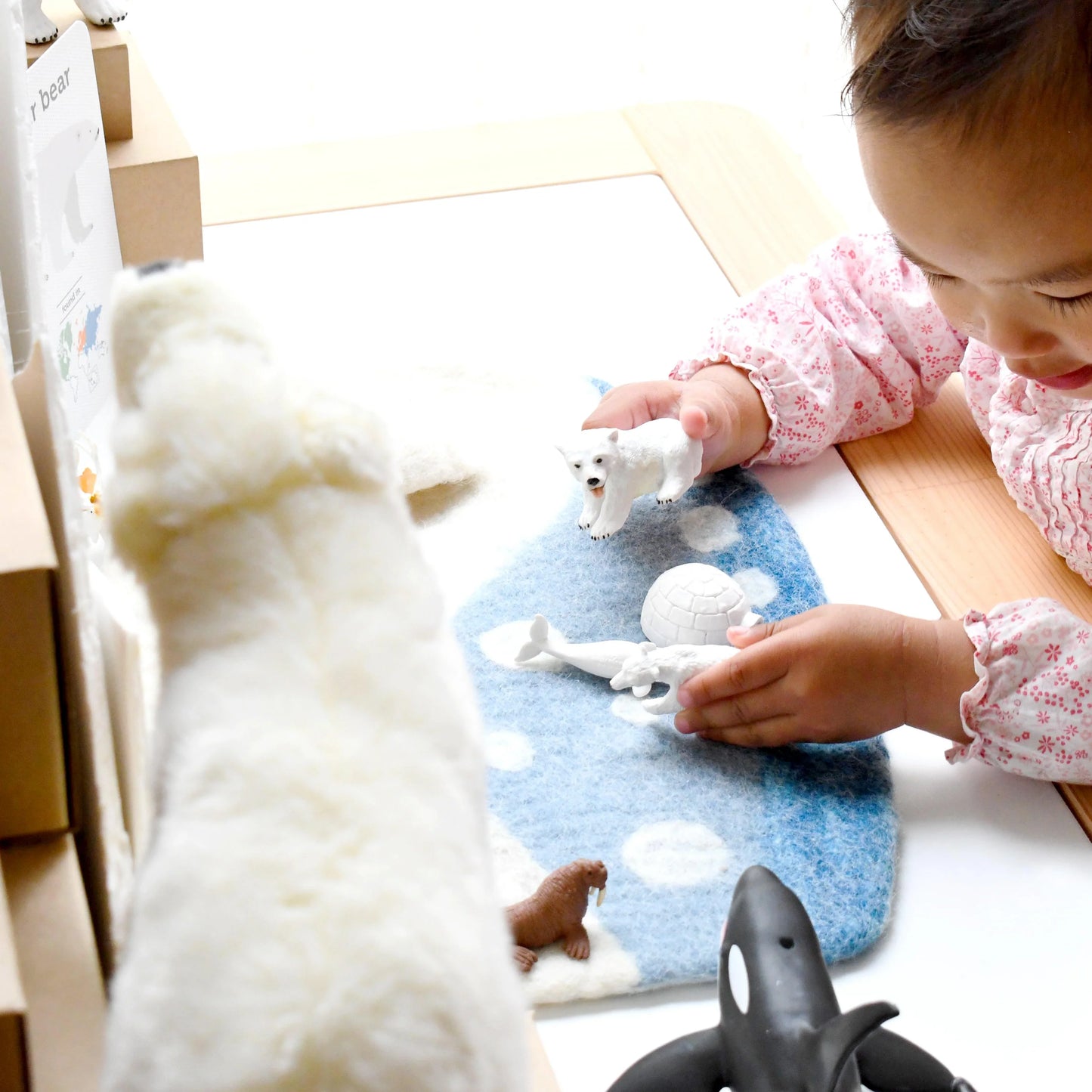 Small Arctic Play Mat Playscape