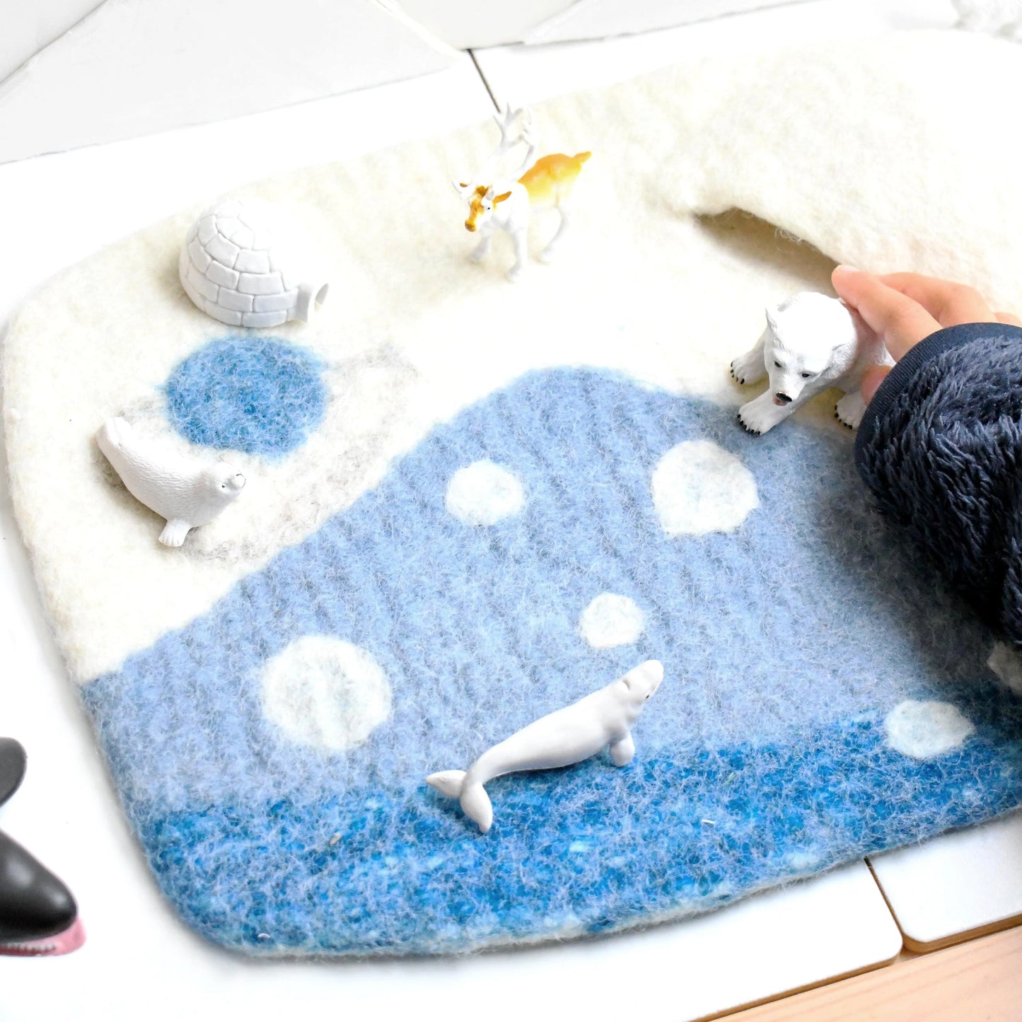 Small Arctic Play Mat Playscape