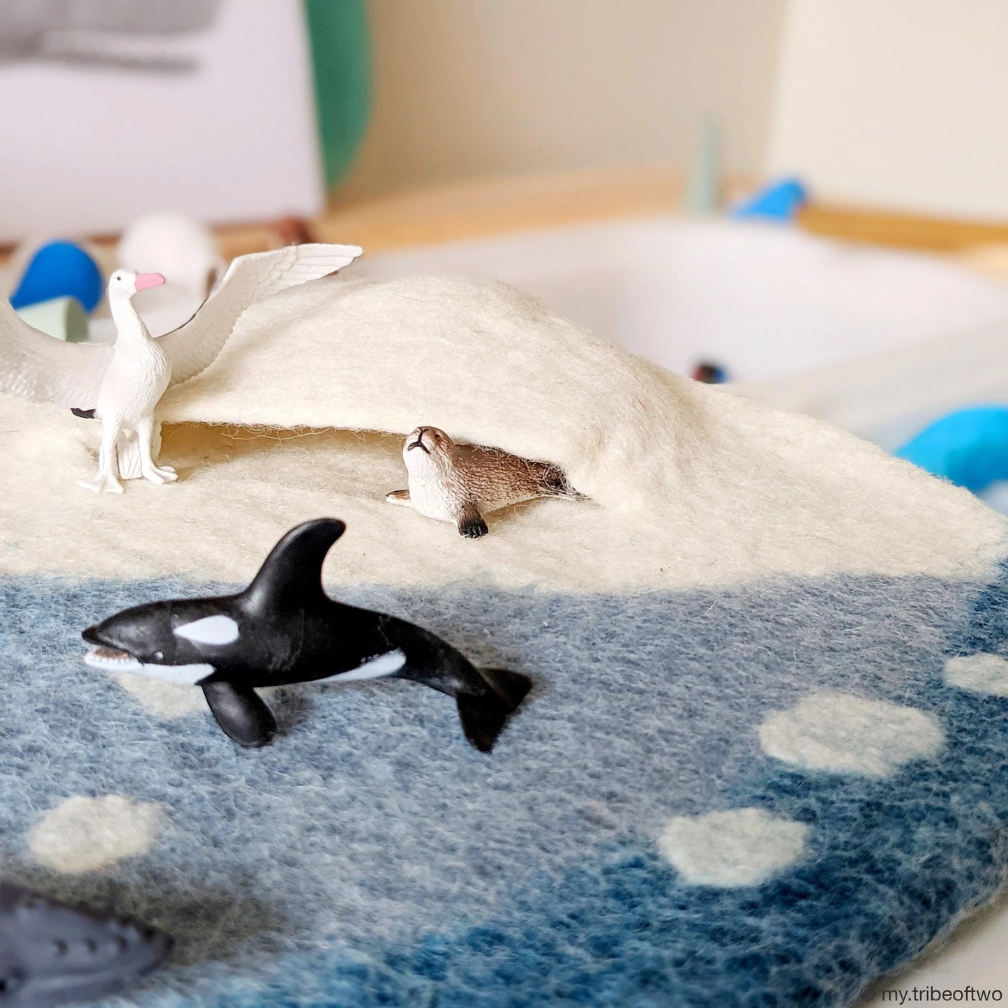 Small Arctic Play Mat Playscape