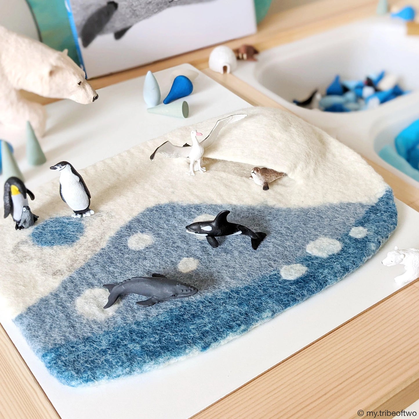 Small Arctic Play Mat Playscape
