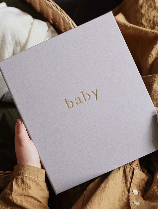 PRE ORDER - Baby - Your First Five Years Keepsake Box and Journal - Grey