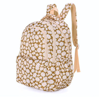 PRE ORDER - Campus School Backpack - Bloom Tan