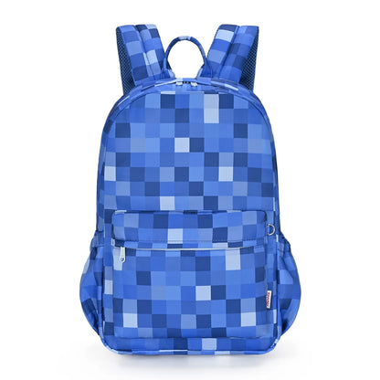 Junior Backpack - Blue Pixel