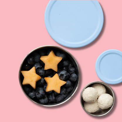 Snacker Pot x 2 Set - Blue