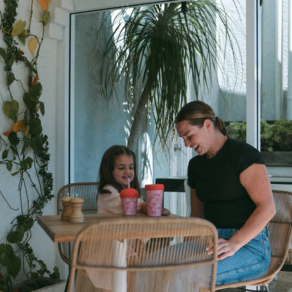 Smoothie Cup and Straw 200mls - Bows