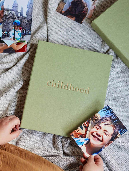 PRE ORDER - Childhood - Your Childhood Memories a Six Year Journal - Sage
