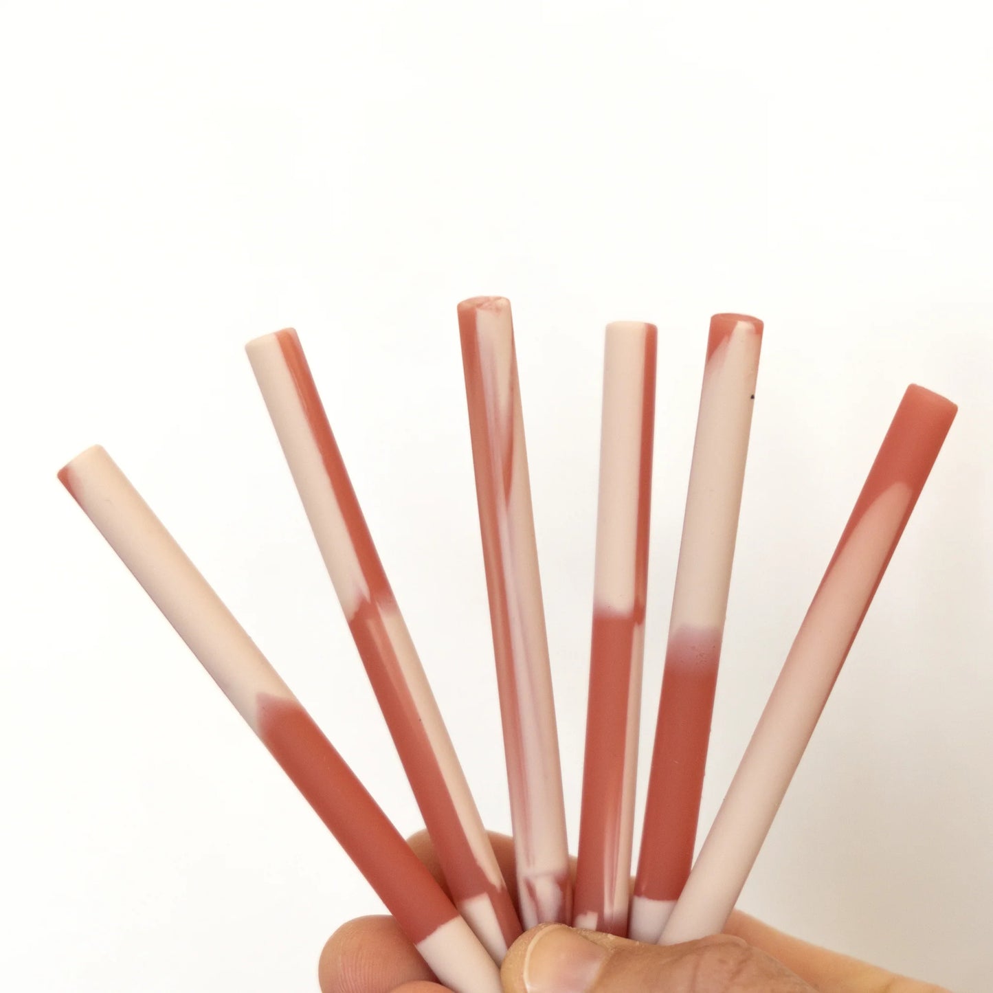 Baby Chino Silicone Straws - Various Colours - OLD