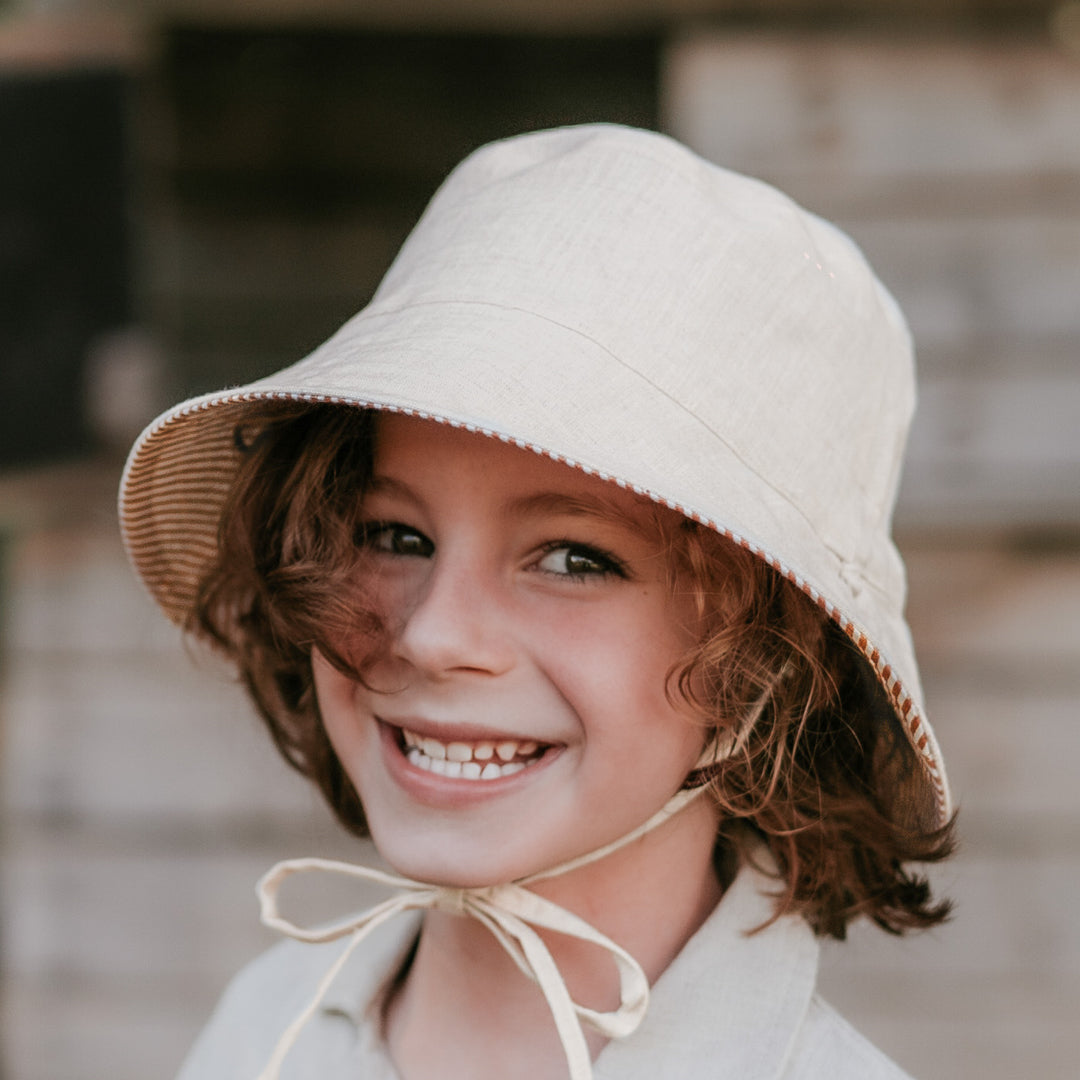 Heritage Hat - Classic Bucket - Frankie/Flax
