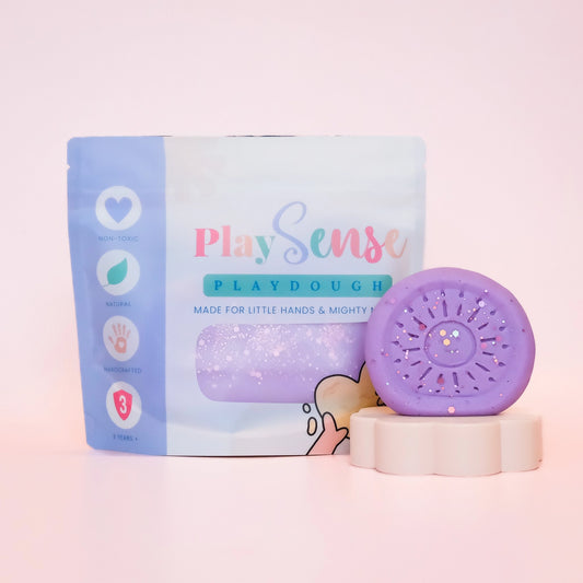 Play Dough - Glitter Pastel Purple - Bubblegum Scented