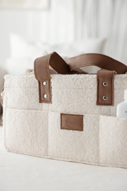 PRE ORDER - Nappy Caddy - Snow Tan