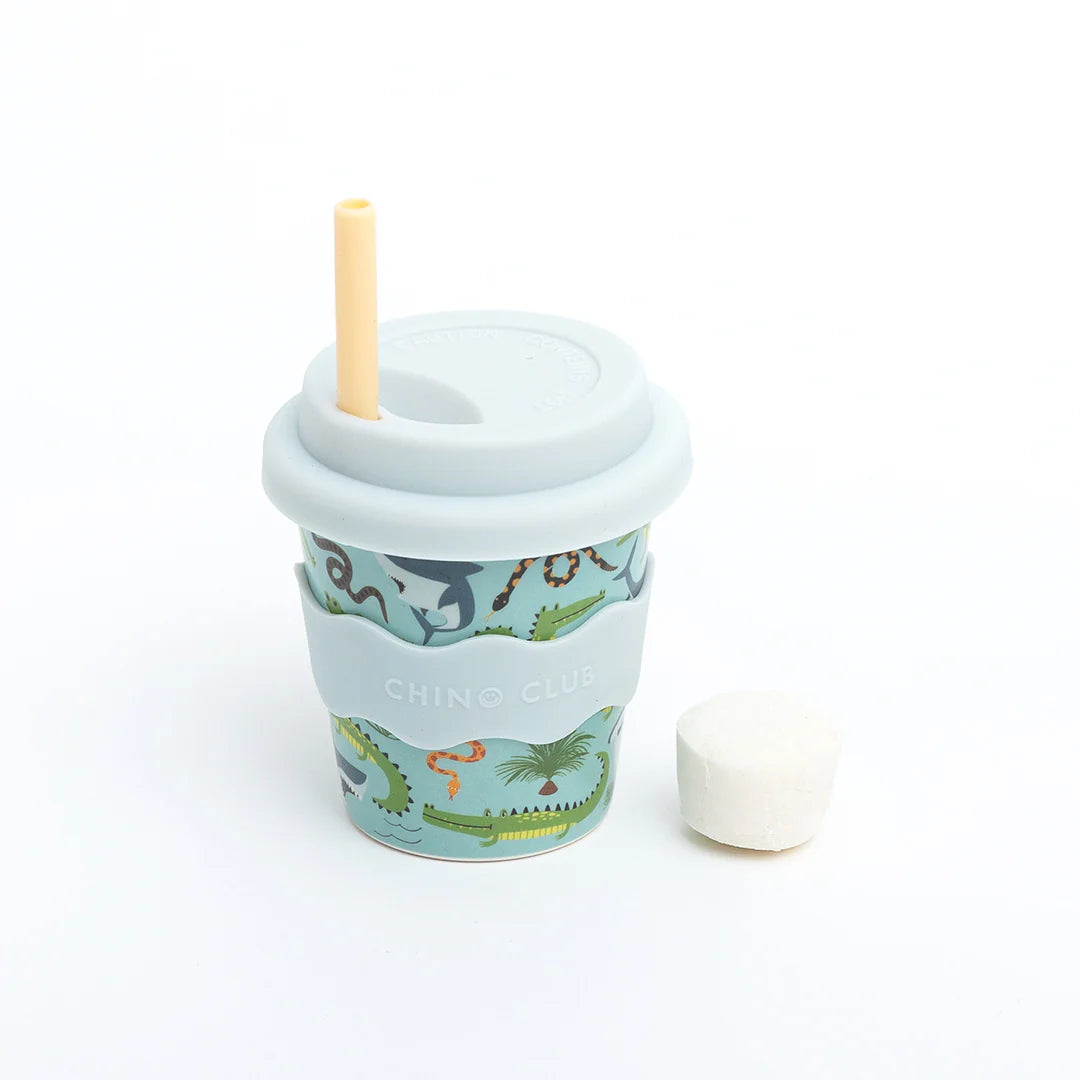 Baby 4oz Chino Cup - Deadly Animals