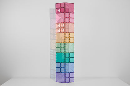 Magnetic Tiles - 40 pc Pastel Square Pack