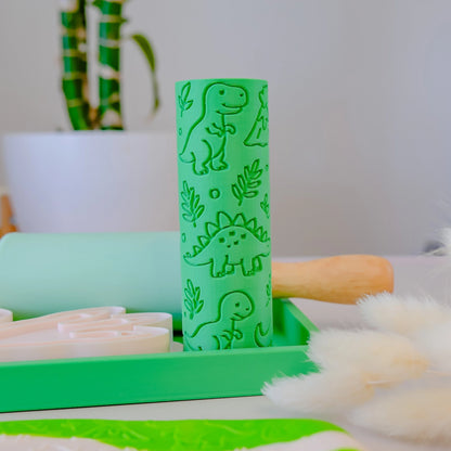 Eco Textured Roller - Dinosaur