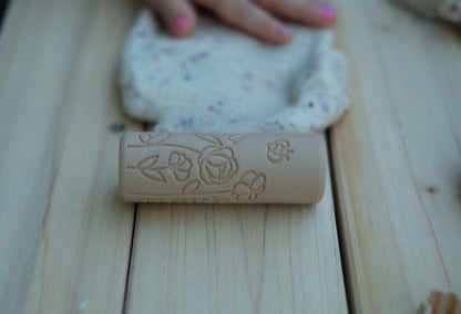Pattern Play dough Roller - Flowers