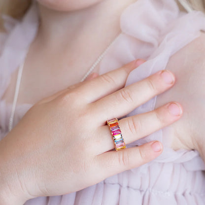 Ring - Endless Rainbow in Fairy Box