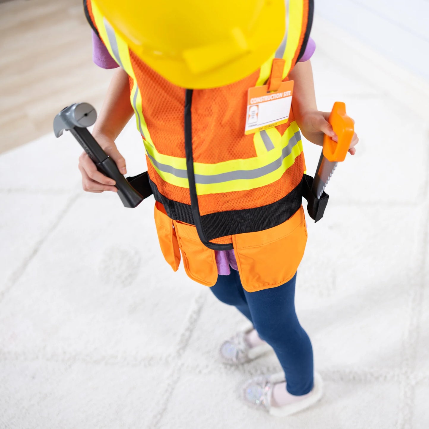 Construction Worker Costume Set