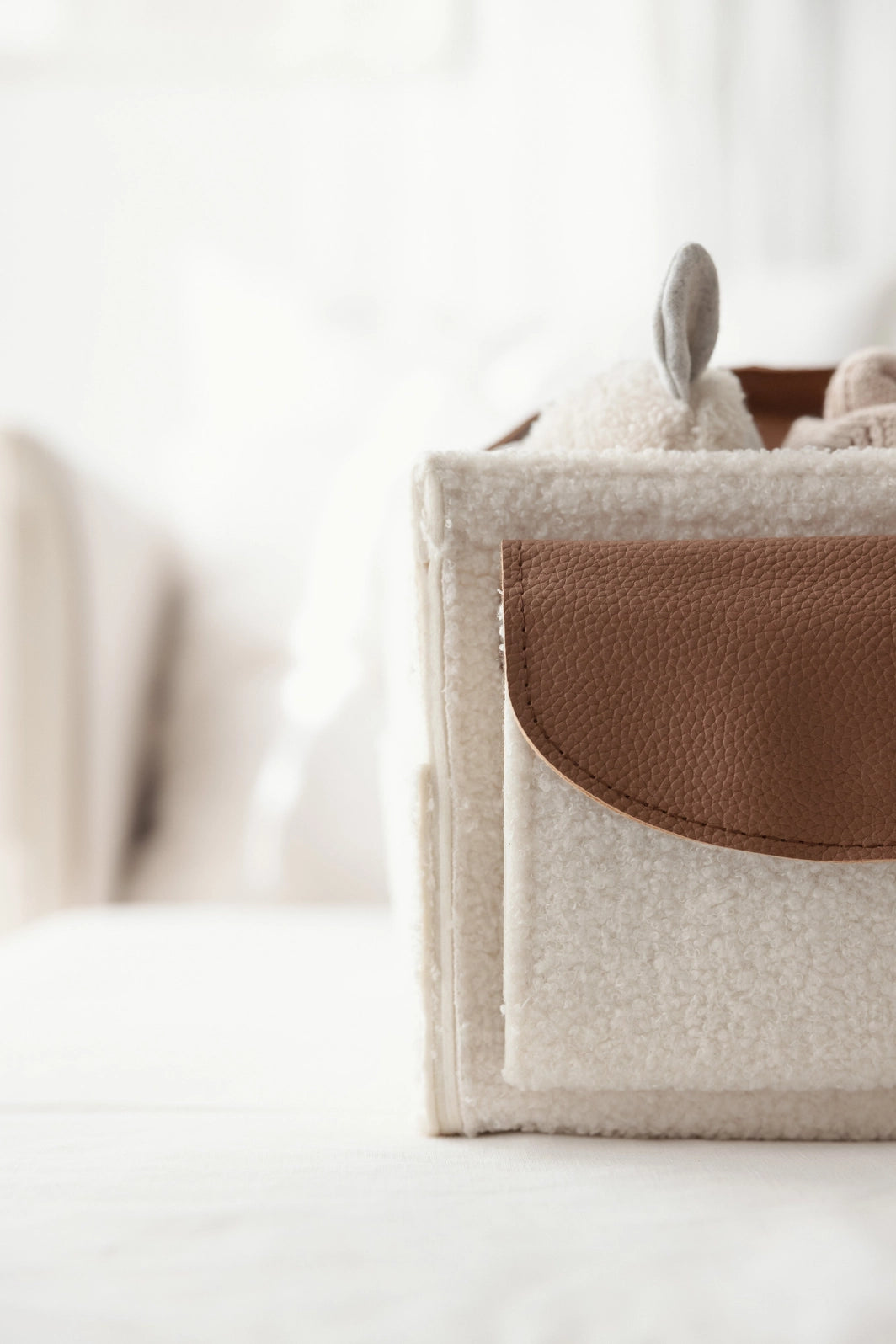PRE ORDER - Nappy Caddy - Snow Tan