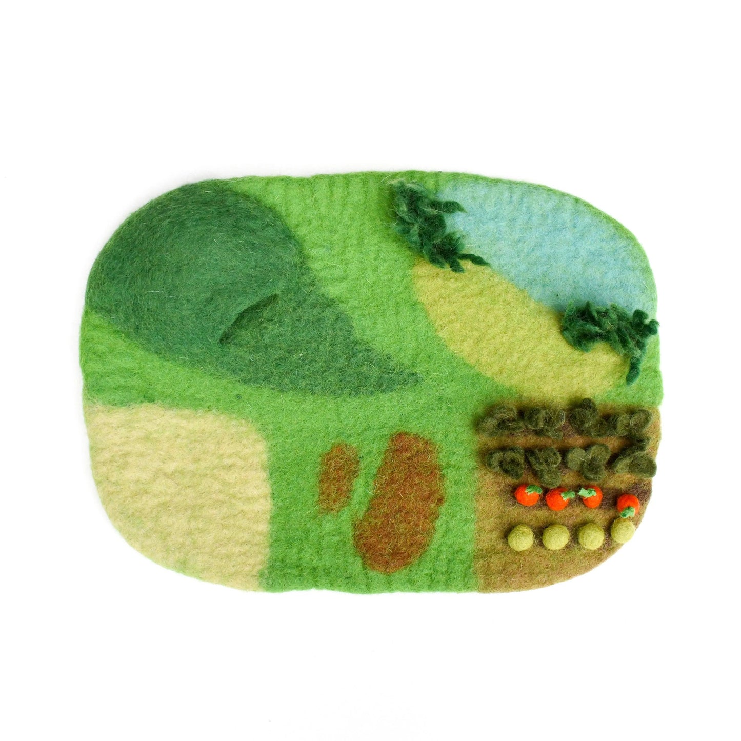 Small Farm Felt Play Mat Playscape