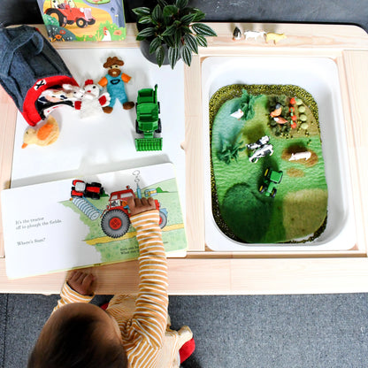 Small Farm Felt Play Mat Playscape