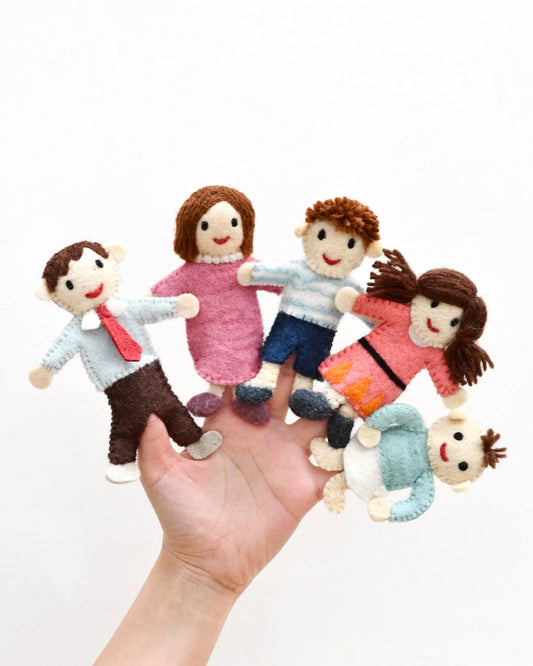 Finger Puppet Set - Finger Family
