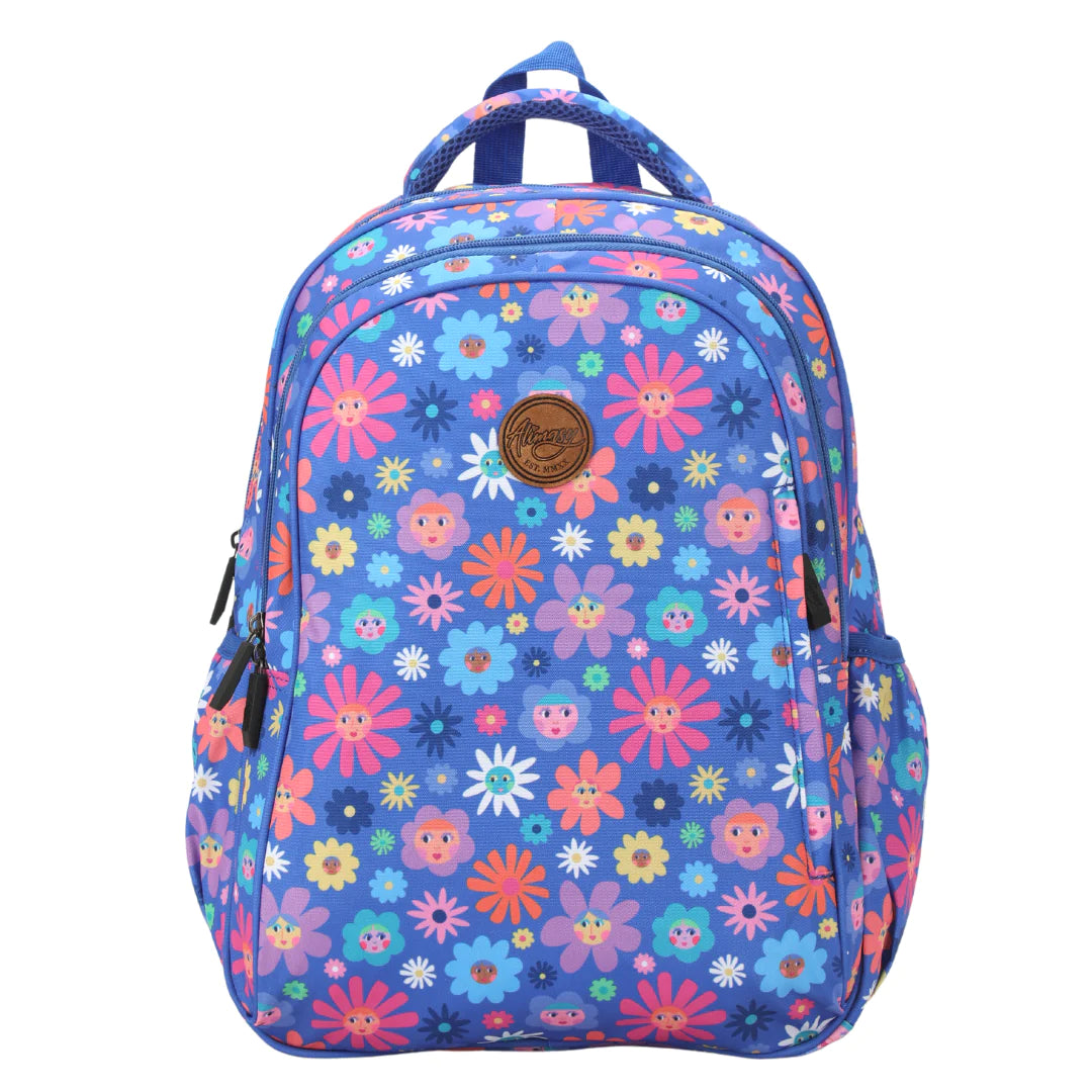 Midsize Kids Backpack - Flower Friends