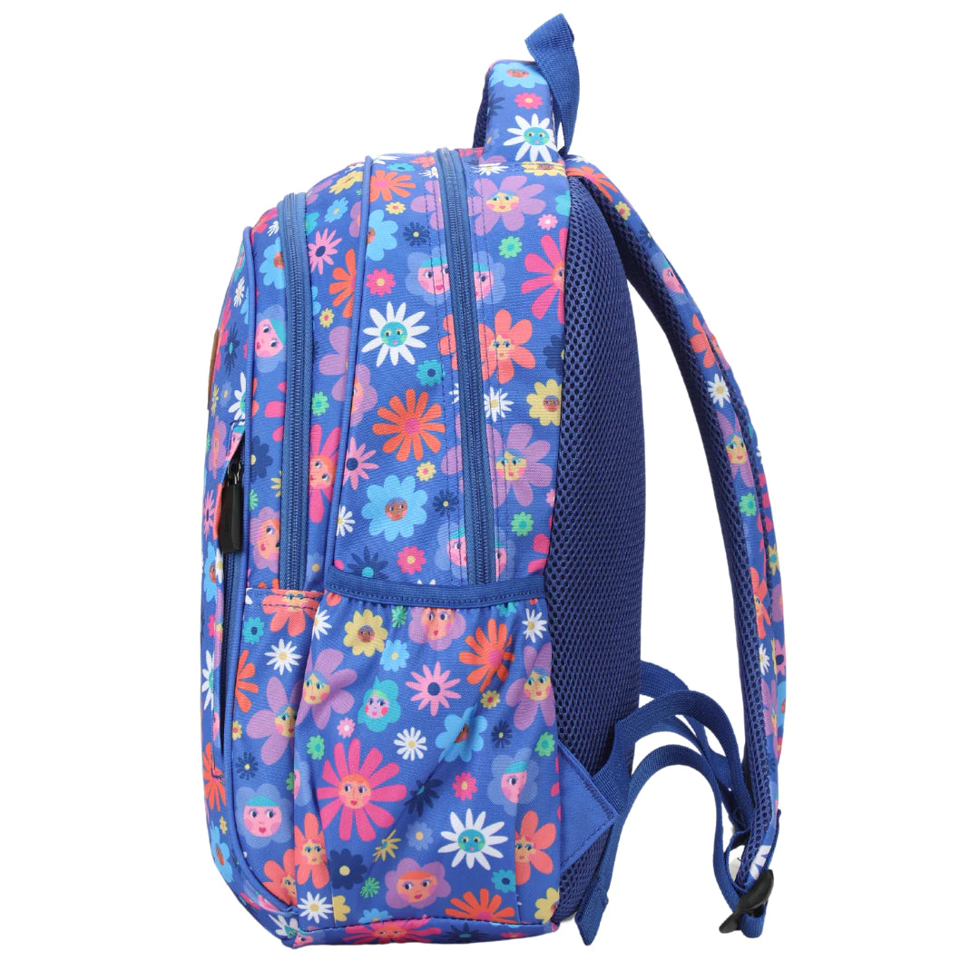 Midsize Kids Backpack - Flower Friends