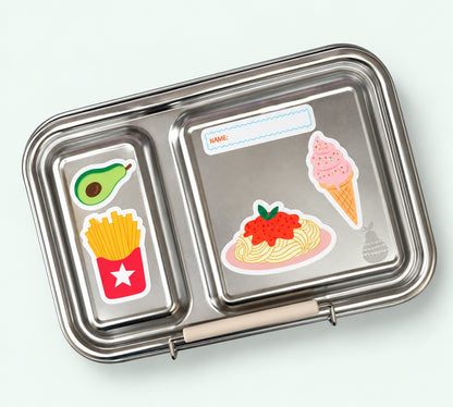 Reusable Lunch Box Stickers - For the Love of Food