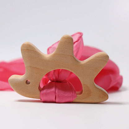 Grimm’s Grasping Teether Toy - Hedgehog
