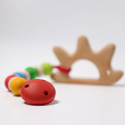 Grimm’s Grasping Teether Toy - Hedgehog