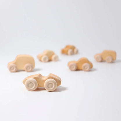 Grimm’s Cars Natural - Set of 6