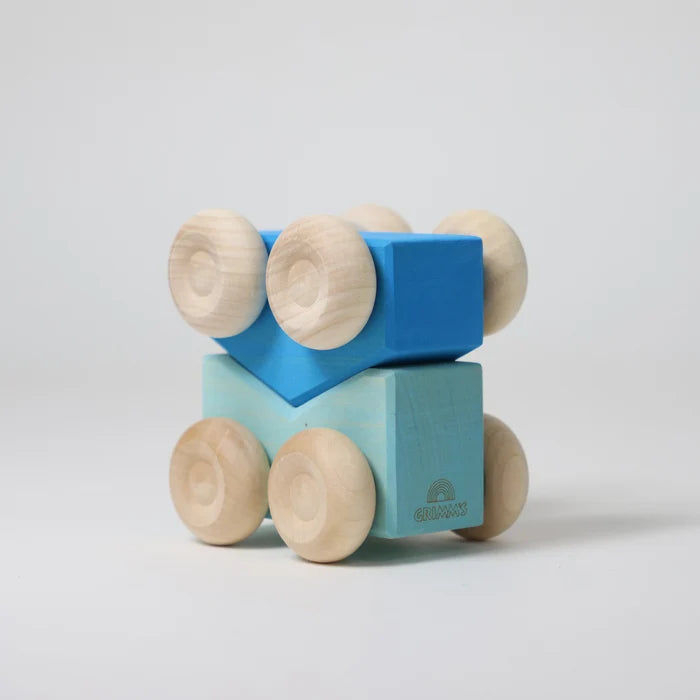 Grimm’s Stacking Cars - Blue