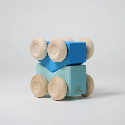 Grimm’s Stacking Cars - Blue