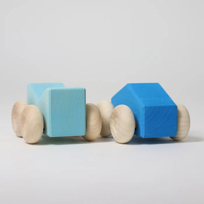 Grimm’s Stacking Cars - Blue