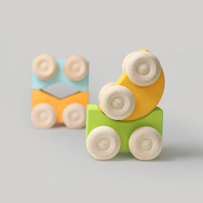 Grimm’s Stacking Cars - Green