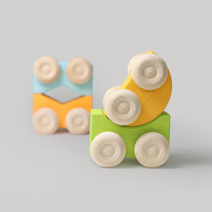 Grimm’s Stacking Cars - Green