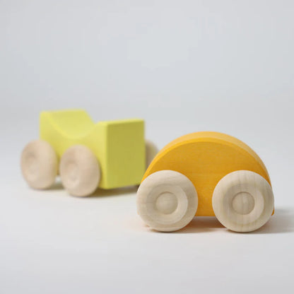 Grimm’s Stacking Cars - Yellow