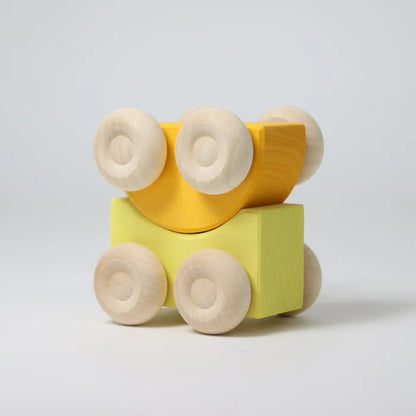 Grimm’s Stacking Cars - Yellow