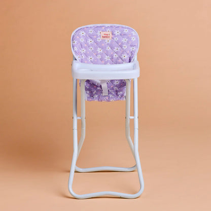 Doll's High Chair - Lilac Daisy
