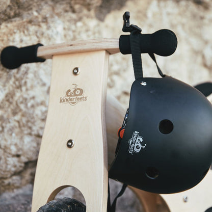 Kinderfeets Toddler Bike Helmet Matte - Black