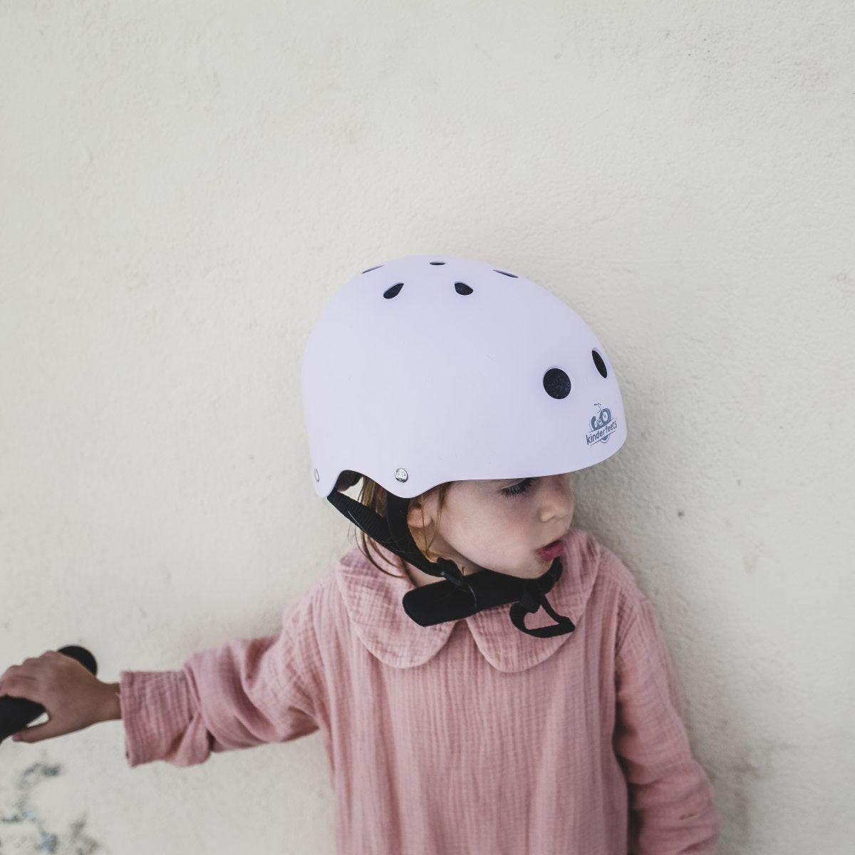 Kinderfeets Toddler Bike Helmet Matte - Rose Pink