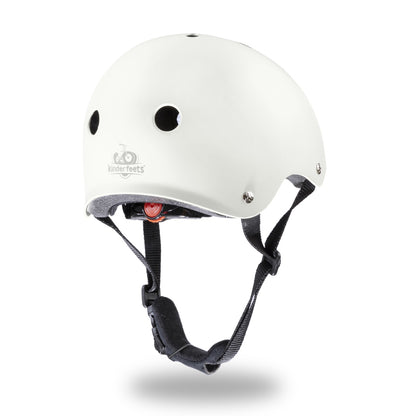 Kinderfeets Toddler Bike Helmet Matte White