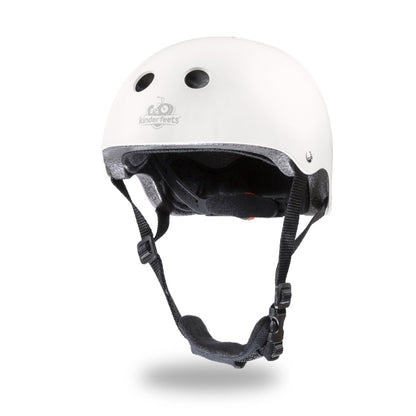 Kinderfeets Toddler Bike Helmet Matte White