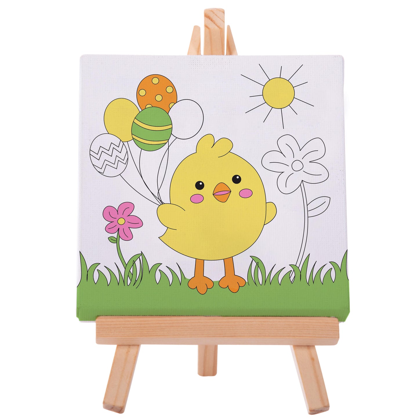 Easter Canvas Art Set - Chicks & Bunnies