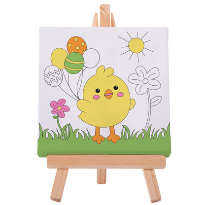 Easter Canvas Art Set - Chicks & Bunnies