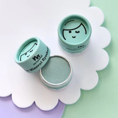 Kids Natural Make Up - Pressed Eco Eyeshadow - Minty Green