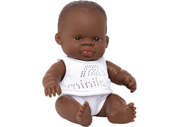 Miniland Doll 21cm African - Boy