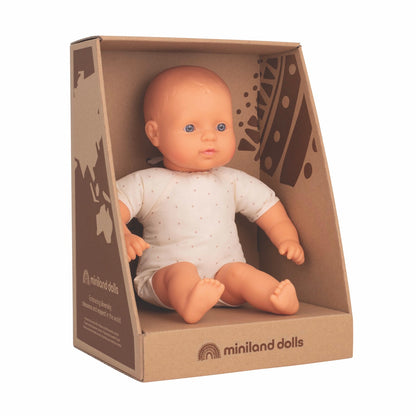 Miniland Soft Body Doll 32 cm - Caucasian