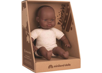 Miniland Soft Body Doll 32 cm - African